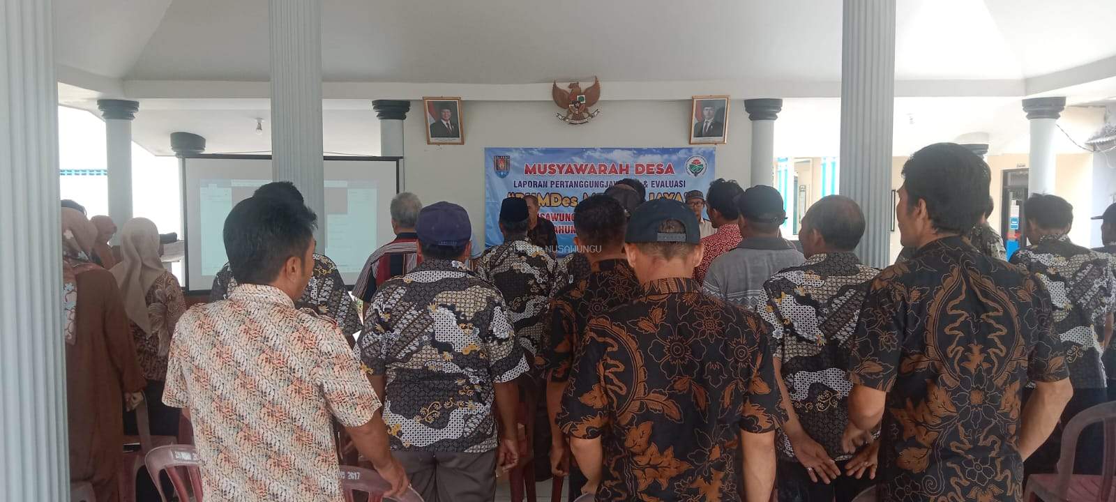 Musyawarah Desa Laporan Pertanggungjawaban & Evaluasi BUMDes