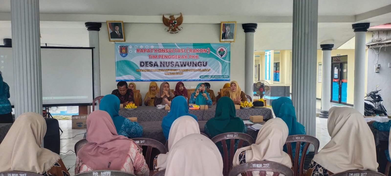 Rapat Konsultasi  ( RAKON ) Tim Penggerak PKK Desa Nusawungu
